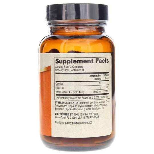 Liposomal Vitamin C 1000 Mg, DRM